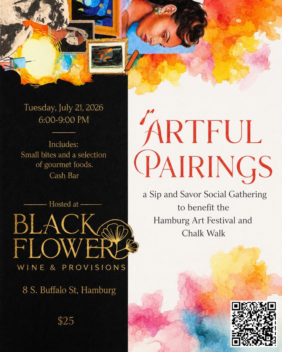 Artful Pairings: A Benefit For Hamburg Art Festival