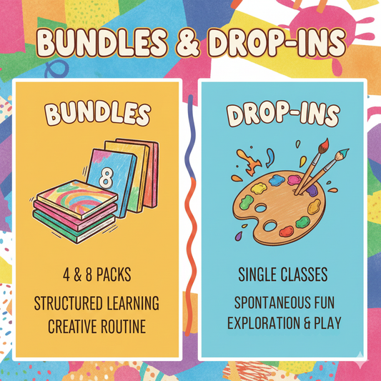 Open Studio Art Classes: Bundles & Drop-In Sessions